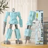 Creative Deformation Robot Pen Boy Creative Transformation Robot Action Figure Pen Novelty Stationery Gift For Kids Students - Image 5