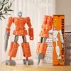 Creative Deformation Robot Pen Boy Creative Transformation Robot Action Figure Pen Novelty Stationery Gift For Kids Students - Image 2